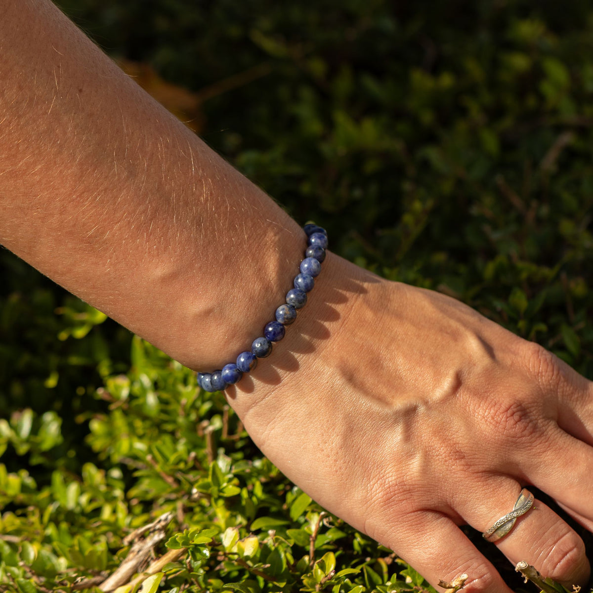Petite Gemstone Bracelet – Sodalite – packaging