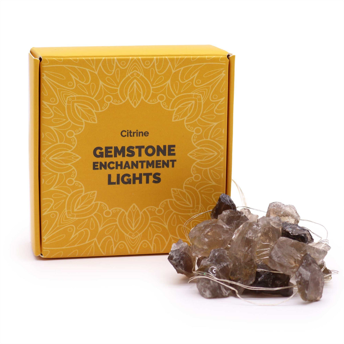 Gemstone Light String – Citrine by Chapter 9 Copenhagen