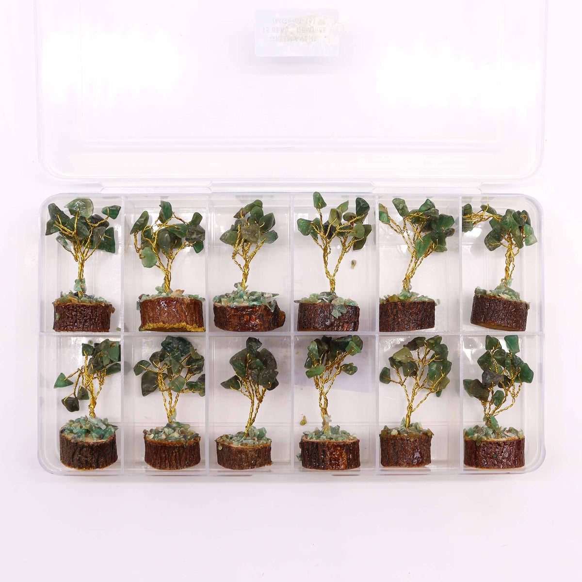 Mini Gemstone Tree – Green Aventurine – packaging
