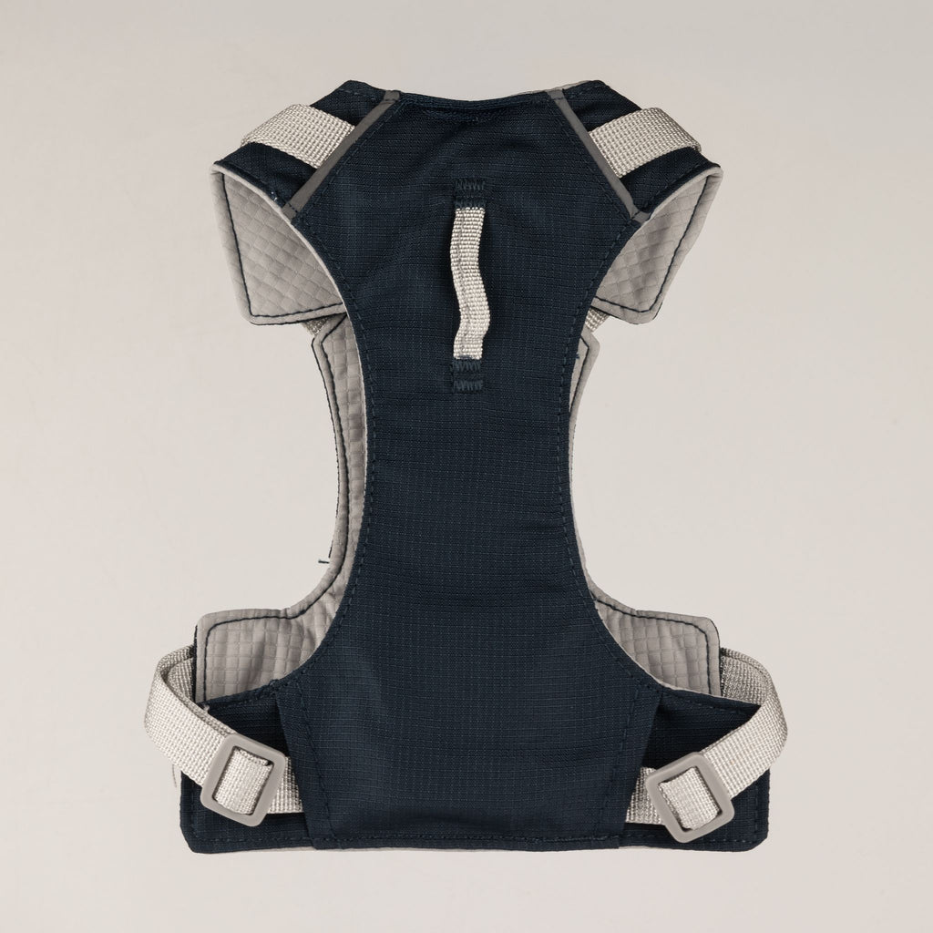 Gemstone Step-in Harness | Rock Grey · Black Obsidian · Size S