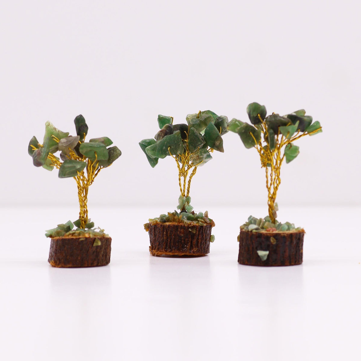 Mini Gemstone Tree – Green Aventurine – another angle
