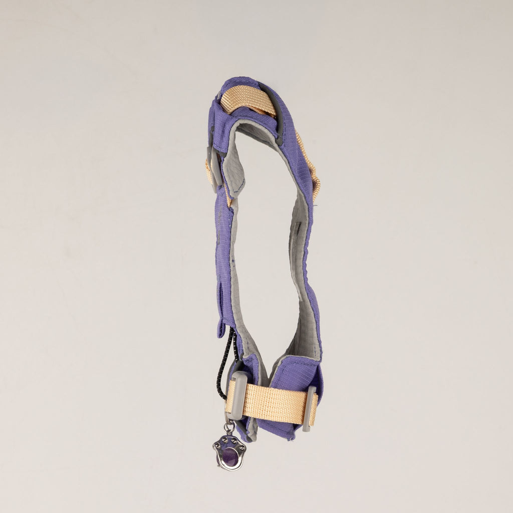 Gemstone Step-in Harness | Lavender · Amethyst · Size XS
