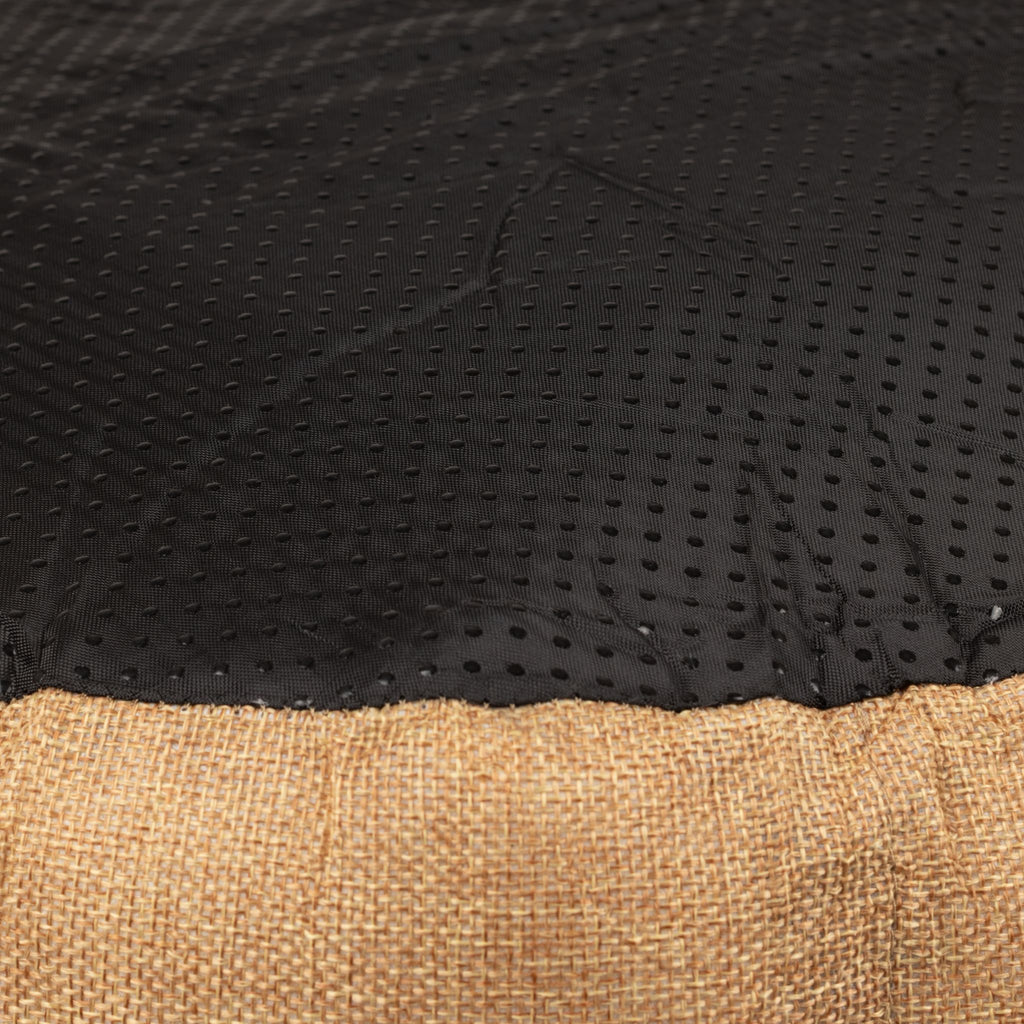 Round Dog Bed | Sand & Grey · Royal Crown