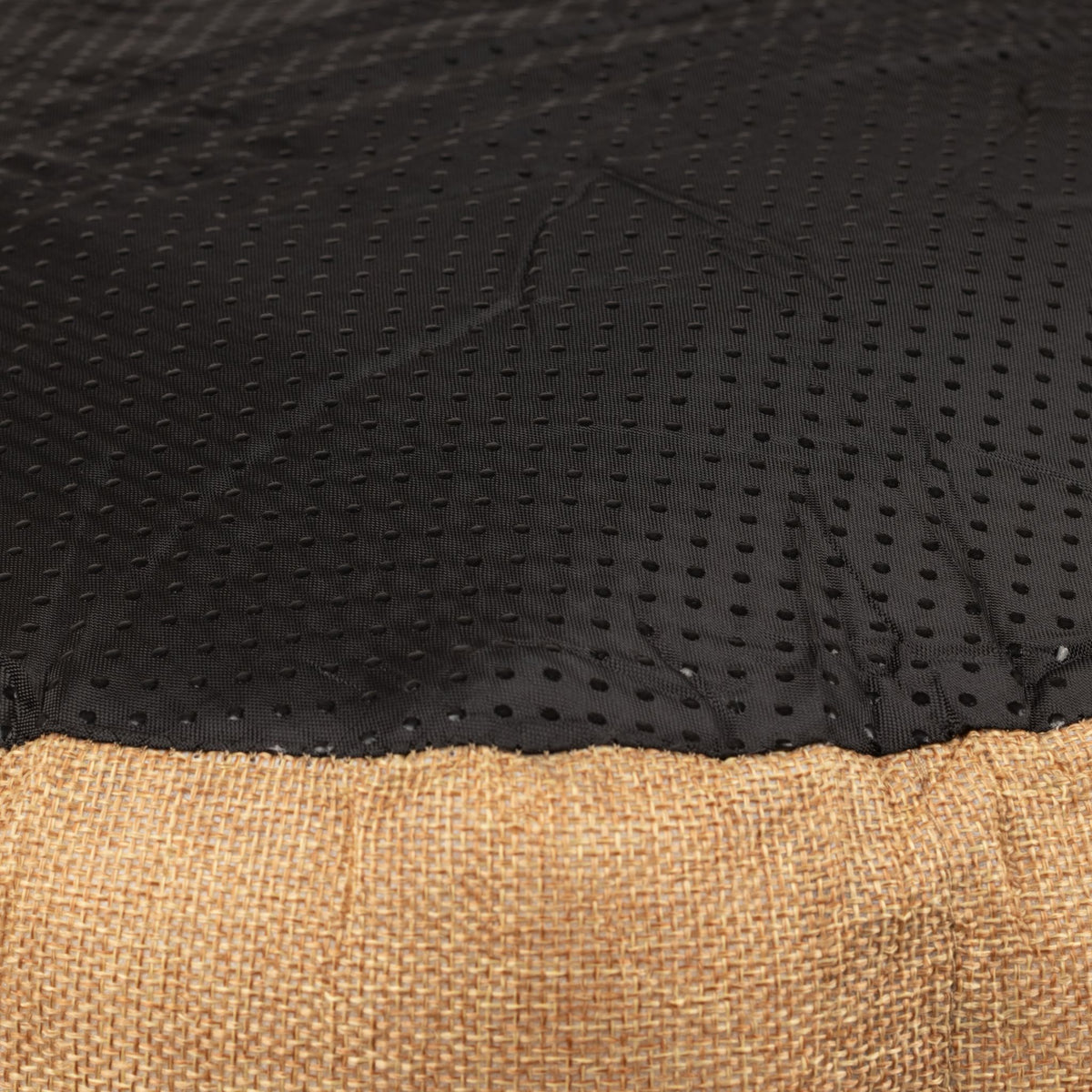 Round Dog Bed | Sand & Grey · Royal Crown
