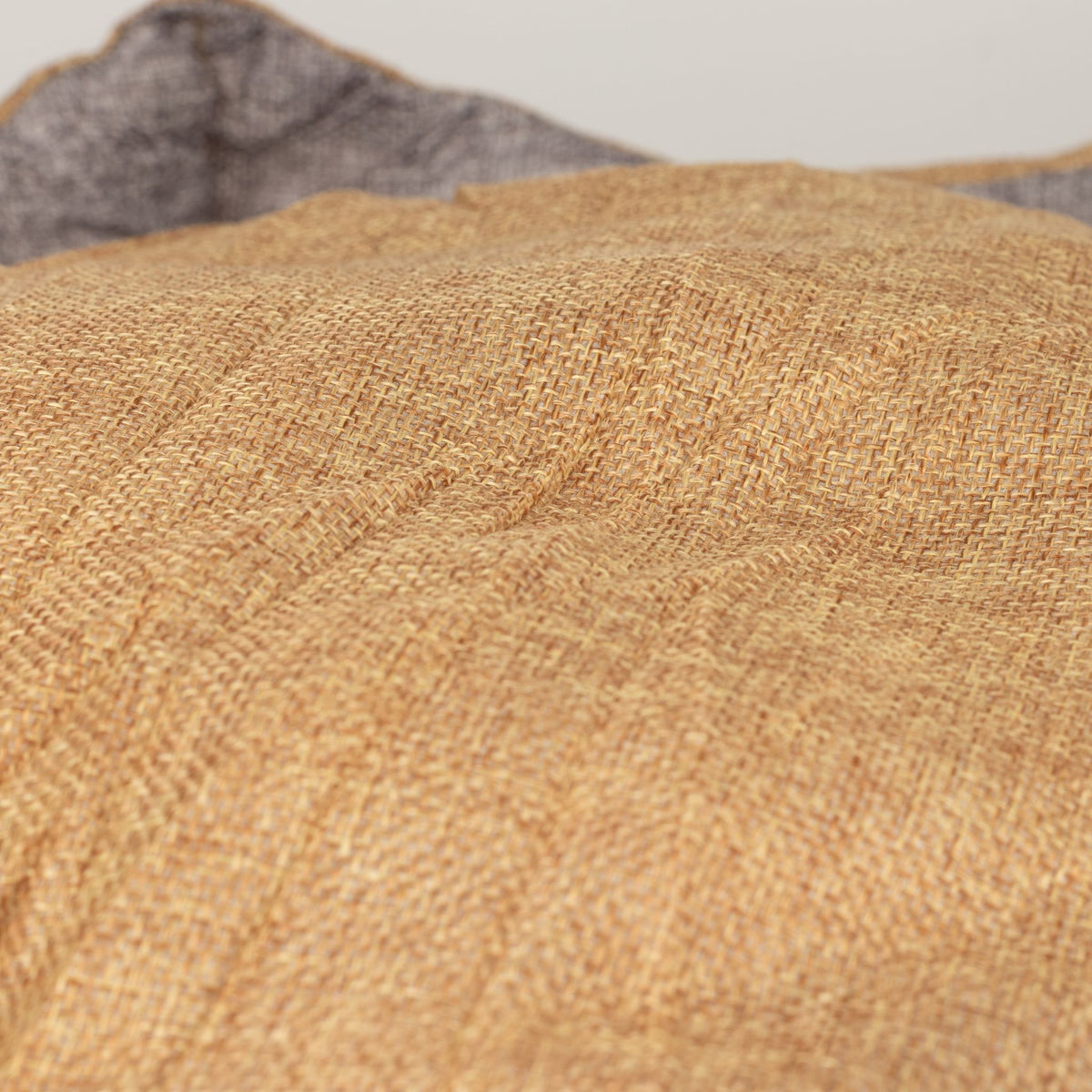 Round Dog Bed | Sand & Grey · Royal Crown