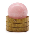 Gemstone Sphere – Rose Quartz · 40 mm with Stand by Chapter 9 Copenhagen