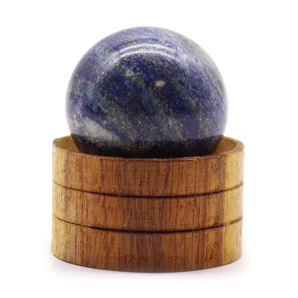 Gemstone Sphere – Lapis Lazuli · 40 mm with Stand by Chapter 9 Copenhagen