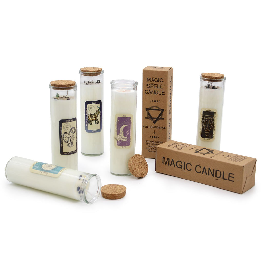 Intention Candle – Happiness – another angle