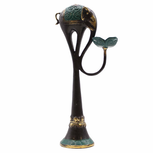 Brass Elephant Candle & Incense Holder – Feng Shui by Chapter 9 Copenhagen