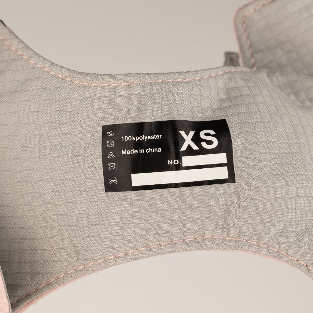Gemstone Step-in Harness | Rock Grey · Black Obsidian · Size XS