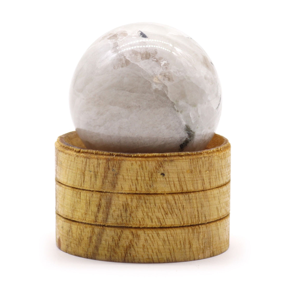 Gemstone Sphere – Moonstone · 40 mm with Stand by Chapter 9 Copenhagen