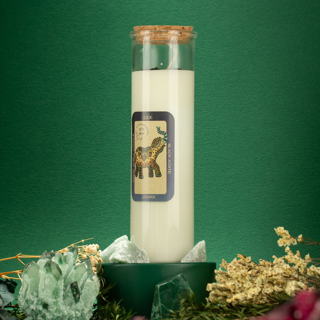 Intention Candle – Luck – size view