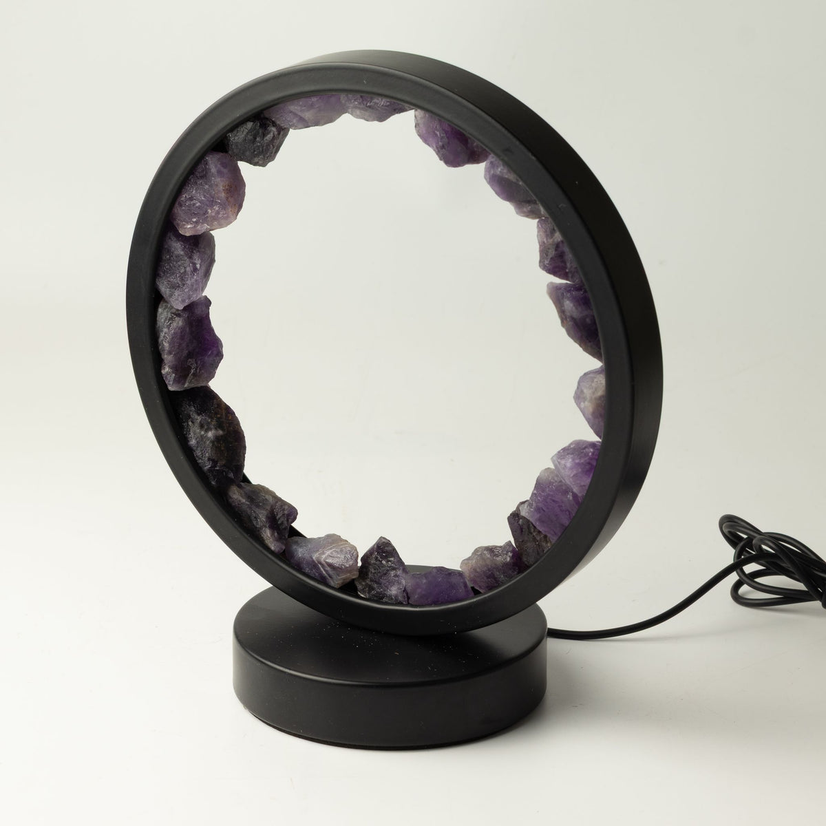 Gemstone Halo Lamp – Amethyst – packaging