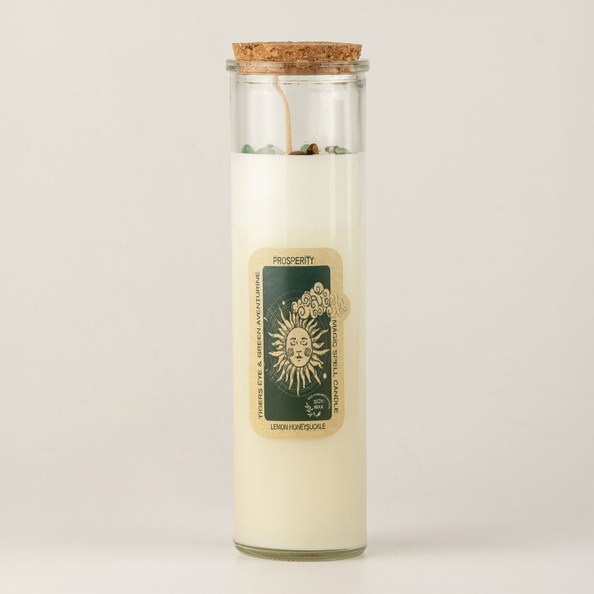 Intention Candle – Prosperity – detail view