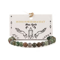 Petite Gemstone Bracelet – Moss Agate by Chapter 9 Copenhagen