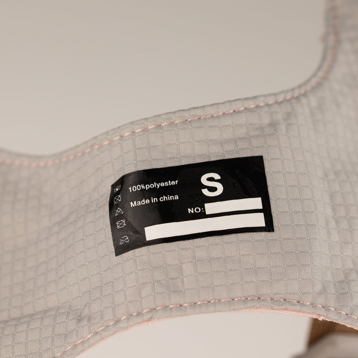 Gemstone Step-in Harness | Rock Grey · Black Obsidian · Size S