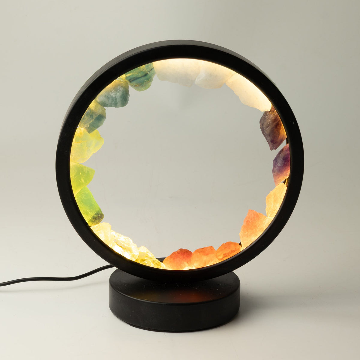 Gemstone Halo Lamp – Seven Stones – product view