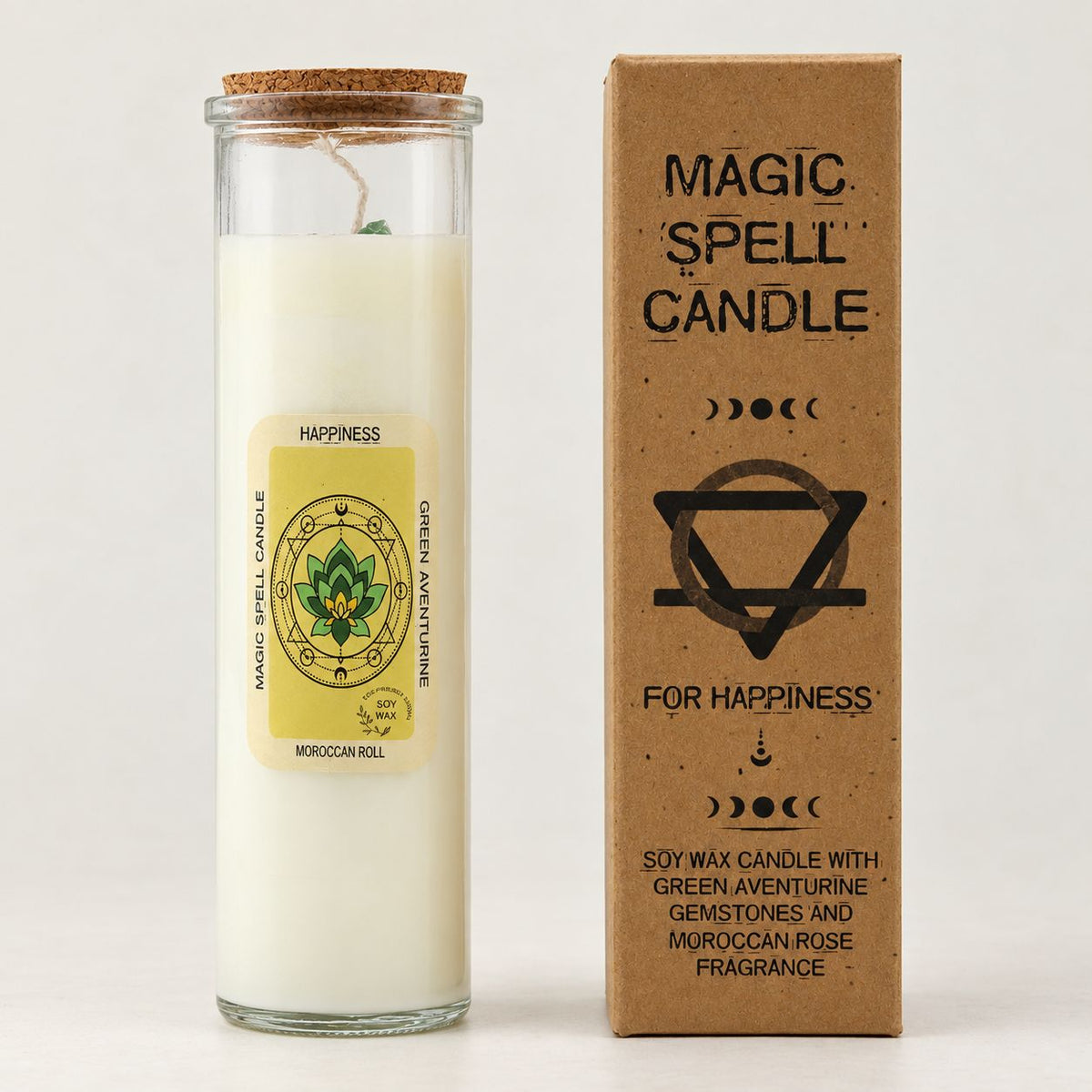 Intention Candle – Happiness – second design