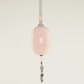 Pocket Pod Retractable Lead | Blush Pink · 1.5 m