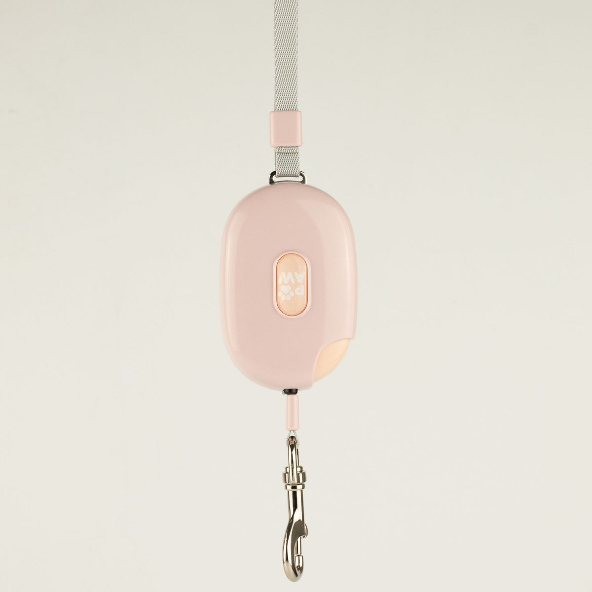 Pocket Pod Retractable Lead | Blush Pink · 1.5 m