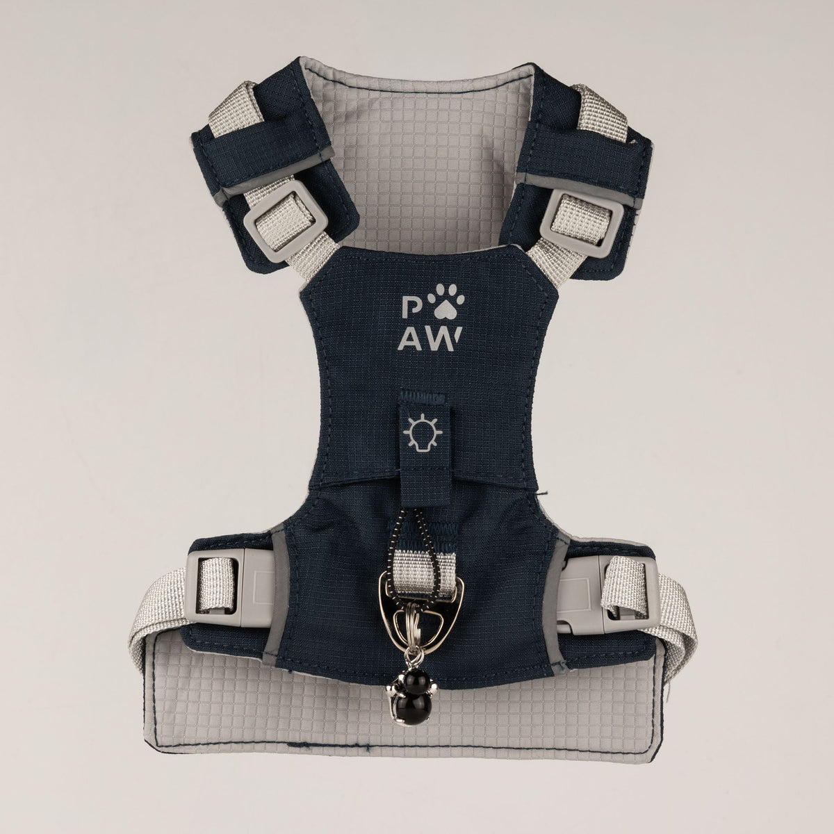 Gemstone Step-in Harness | Rock Grey · Black Obsidian · Size S