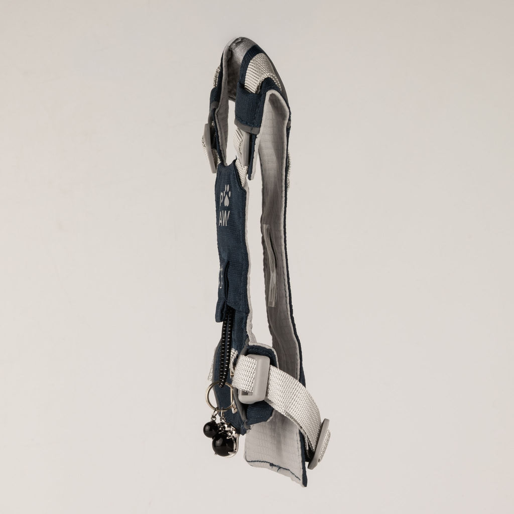 Gemstone Step-in Harness | Rock Grey · Black Obsidian · Size S
