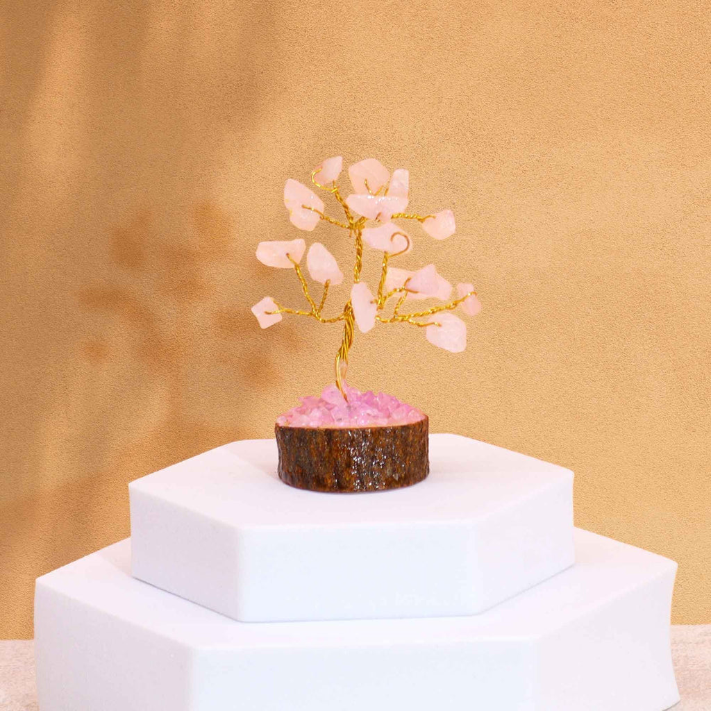 Mini Gemstone Tree – Rose Quartz by Chapter 9 Copenhagen