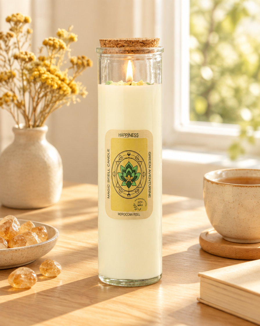 Intention Candle – Happiness by Chapter 9 Copenhagen