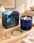Written in the Stars – Libra · Zodiac Candle & Gemstone Bracelet by Chapter 9 Copenhagen