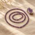 Amethyst Wrap Bracelet & Necklace by Chapter 9 Copenhagen