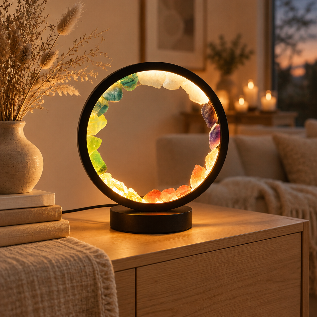 Gemstone Halo Lamp – Seven Stones by Chapter 9 Copenhagen